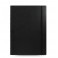 Filofax Notesbog læderlook - A4 - sort