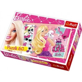 Puslespil Barbie, 60 brikker