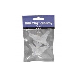 Tyller til Silk Clay® Creamy, 8stk.