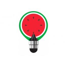 Touch app writer, vandmelon