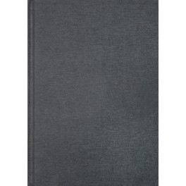 Notesbog linen, A5, grå