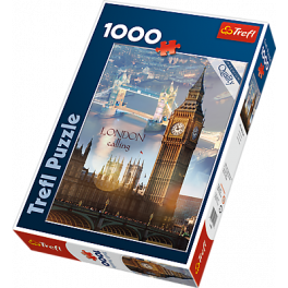 Puslespil London Big Ben, 1000 brikker
