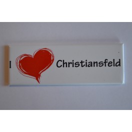Magnet, I love Christiansfeld