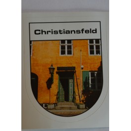 Klistermærke Christiansfeld