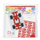 Pixel mosaic nøglering - Racebil