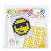 Pixel mosaic nøglering - Smiley