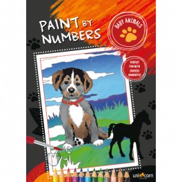 Paint by numbers, dyreunger