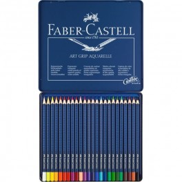 Faber Castell art grip akvarelblyanter, 24 stk.
