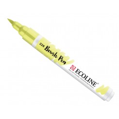 Ecoline watercolor brush pen, Pastel yellow / 226