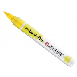 Ecoline watercolor brush pen, Lemon Yellow / 205