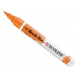 Ecoline watercolor brush pen, Deep Orange / 237