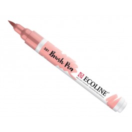 Ecoline watercolor brush pen, Pastel red / 381