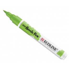 Ecoline watercolor brush pen, Green / 600