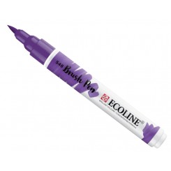 Ecoline watercolor brush pen, Blue Violet / 548