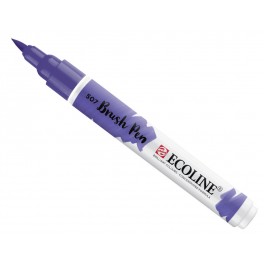 Ecoline watercolor brush pen, Ultramarine violet / 507