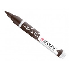 Ecoline watercolor brush pen, Sepia Deep / 440