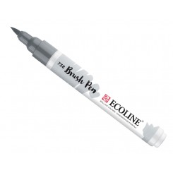Ecoline watercolor brush pen, Cold Grey Light / 738