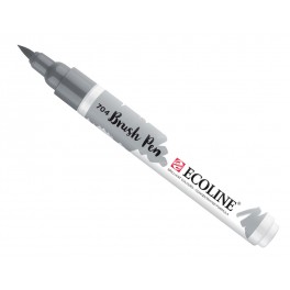 Ecoline watercolor brush pen, Grey / 704