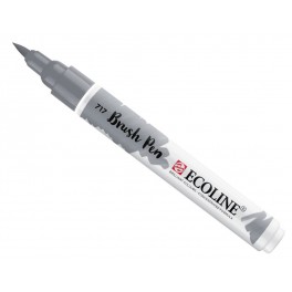 Ecoline watercolor brush pen, Cold Grey / 717