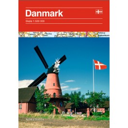Danmark vejkort 1:530.000