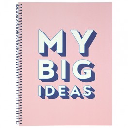 Notesbog, My Big Ideas, A4 