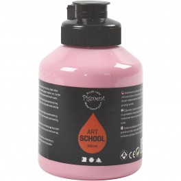 Pigment Art School, lyserød, 500 ml