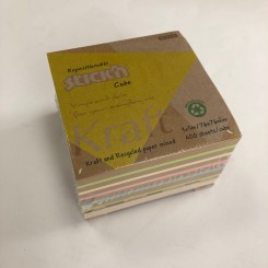 Stick'n selvklæbende notesblok på palle, 76x76mm