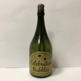 Sæbebobler i champagneflaske