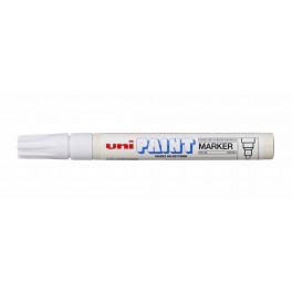 Uni PaintMarker, Hvid/Blanco