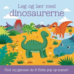 Leg og lær med dinosaurerne - med 8 pop op-scener