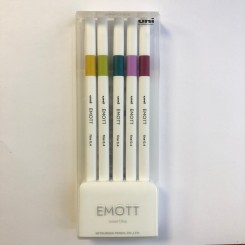 EMOTT fineliner, 5 farver, No. 8