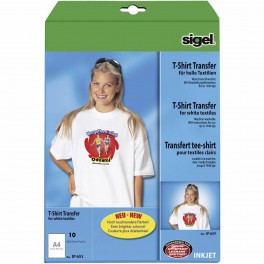 Sigel T-shirt transfer, 10 ark