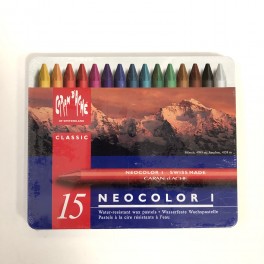 Neocolor I, classic, 15 farver