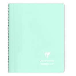Koverbook Blush, spiral notesbog, linieret, A5, 160 sider, mint