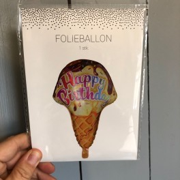 Folieballon 48*75cm, Vaffelis