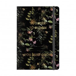 Notebook Deluxe A5, flower