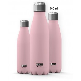 iDrink Drikkedunk 500 ml, Pink