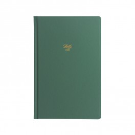 Letts of London notesbog, linieret, grøn