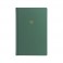 Letts of London notesbog, linieret, grøn