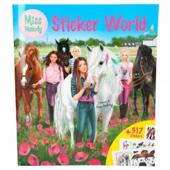 Miss Melody Sticker World