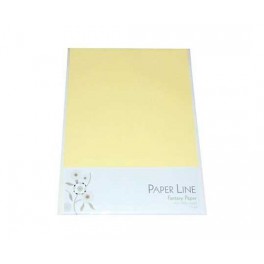 Paper Line, karton, 180 g, lysegul