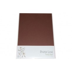 Paper line karton A4, 180g, Mørkebrun