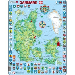 Larsen puslespil Danmark 