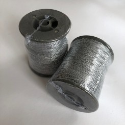 Sølvsnor, 0,5mm x 100m