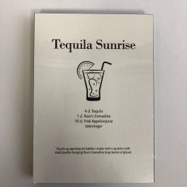 Kunstklods, Tequila Sunrise