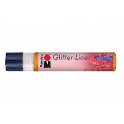 Marabu Glitter Liner, 25 ml, Mandarin