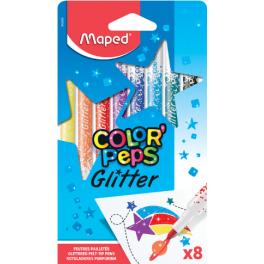 Maped Color' Peps Glitter 8 stk.