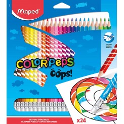 Maped Color' Peps Oops farveblyanter 24 stk.