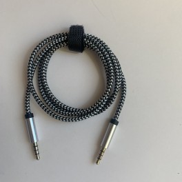AUX-kabel, 3,5mm minijack, 1 M