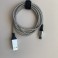 Kabel , 1 meter, 2 amp, micro USB